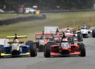 Marcus Armstrong and Liam Lawson, Teretonga TRS